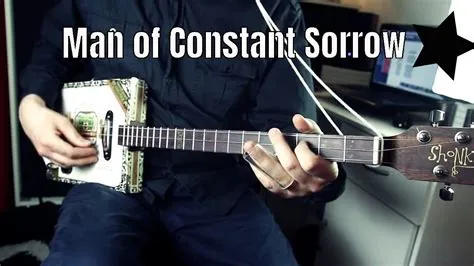  Man of Constant Sorrow: Un blues melanconico con un pizzico di speranza